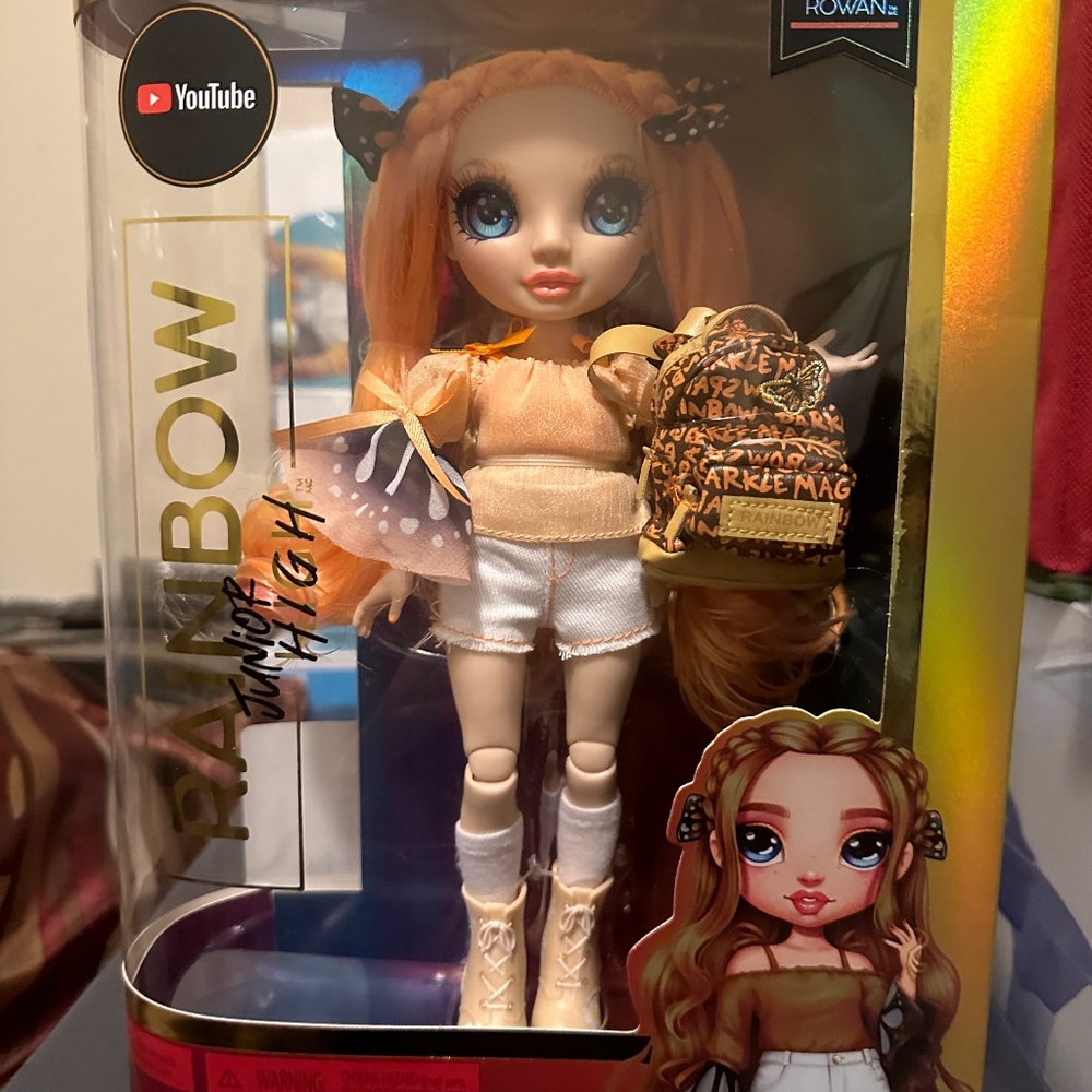 Rainbow jr high doll(orange)